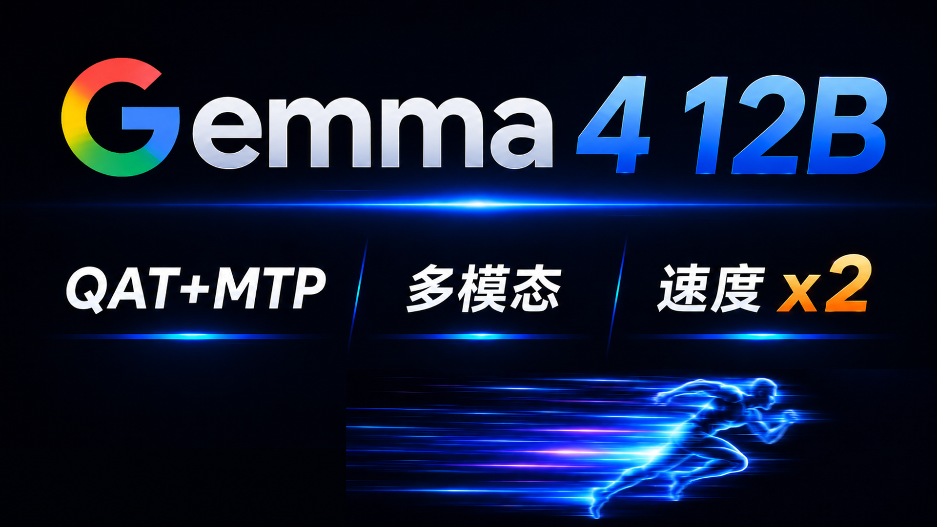 Google 刚刚更新！Gemma 4 12B 开启 MTP，速度直接 x2｜本地免费AI大模型部署教程